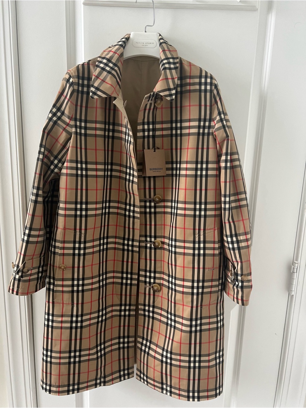 Burberry Revesible  Trench Coat with Beige - Picture 5 of 10